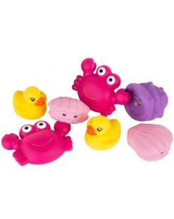 Playgro Giochi Primi Mesi-- Floating Sea Friends (Pink) - Fully Sealed Refresh
