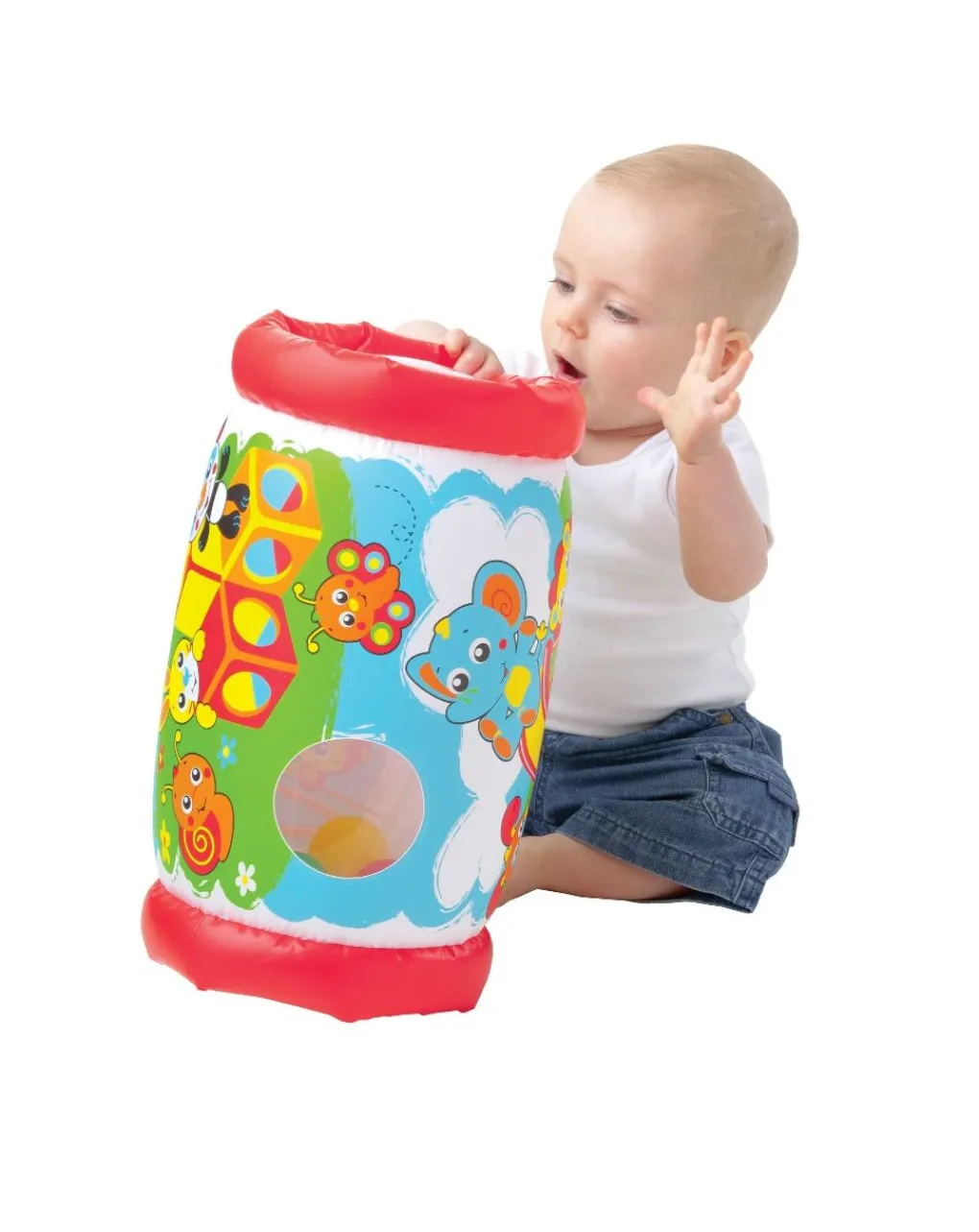 Playgro Giochi Primi Mesi-- Peek In Roller