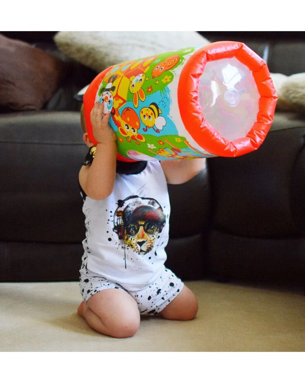 Playgro Giochi Primi Mesi-- Peek In Roller