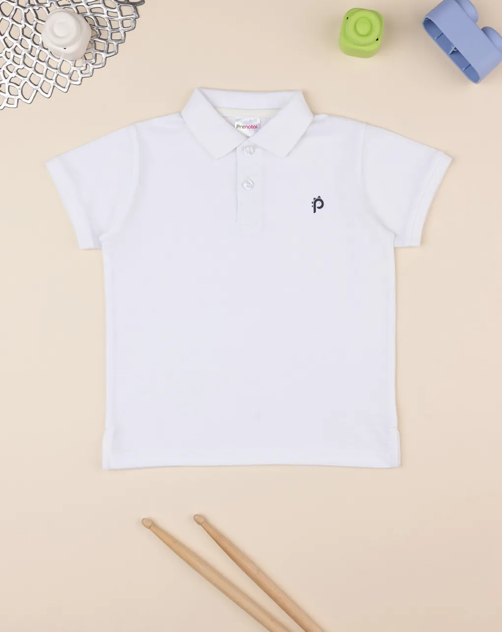 Prenatal Magliette E Camicie-Polo Bambino Piquet Mezza Manica