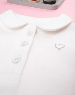 Prenatal Magliette Camicie E Body-Polo Bimba Panna