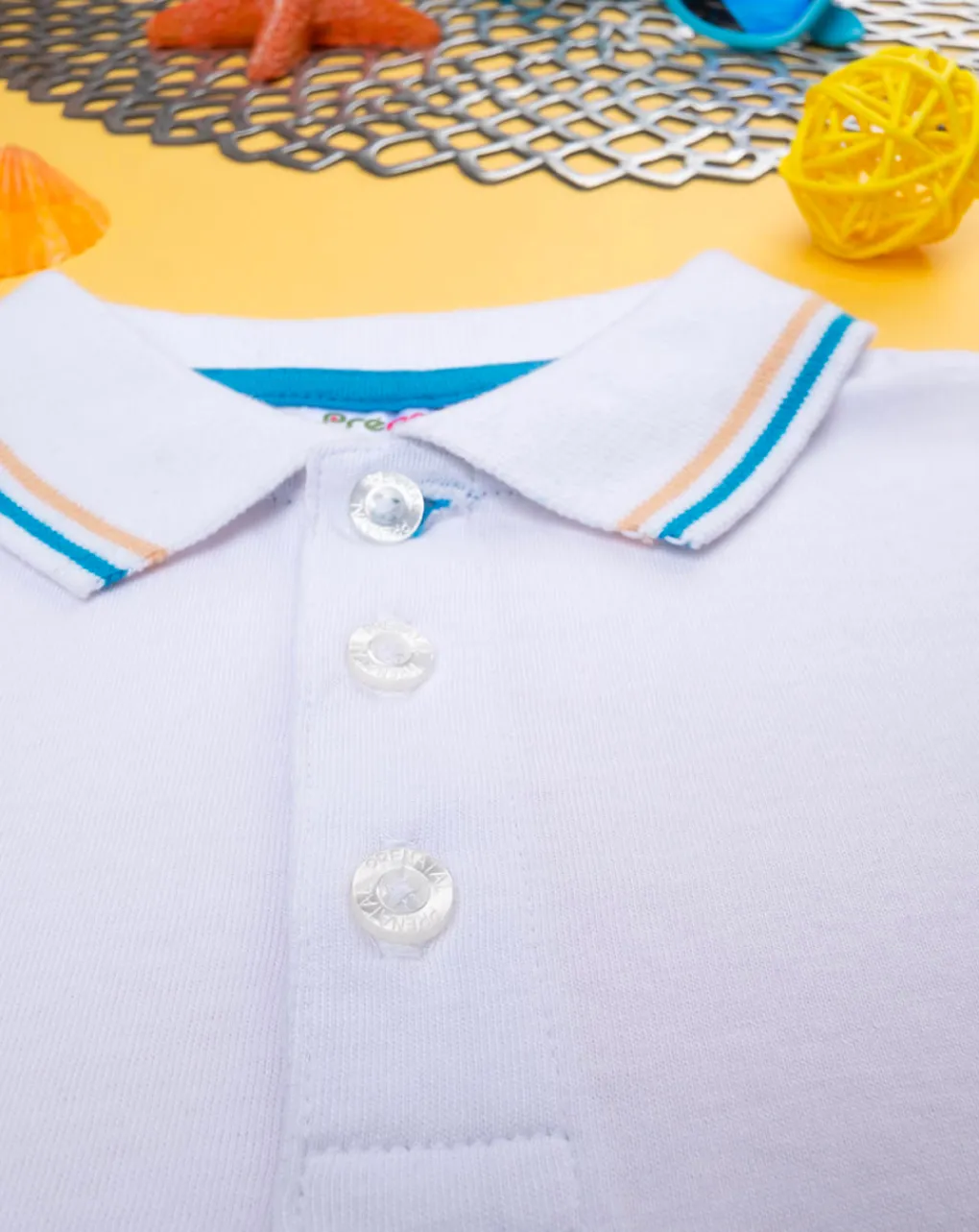 Prenatal Magliette Camicie E Body-Polo Bimbo Maniche Corte "Surf”