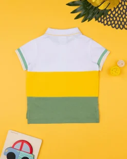 Prenatal Magliette Camicie E Body-Polo Maniche Corte Bambino Color Block