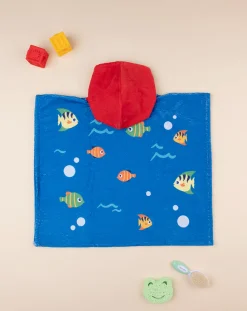 Prenatal Costumi Mare-Poncho Mare Bimbo Shark