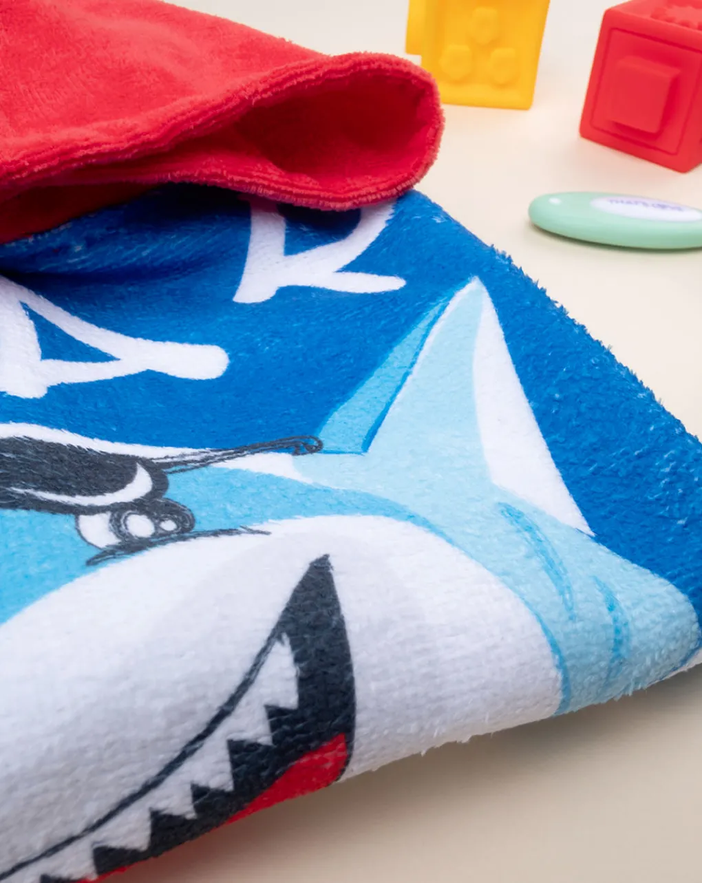 Prenatal Costumi Mare-Poncho Mare Bimbo Shark