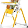 Peg-Perego Seggioloni Pappa-Prima Pappa Follow Me Pvc Fox And Friends 4 Ruote - Peg Perego
