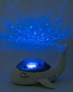 Cloud B Giostrine E Carillon Neonato-Proiettore Peluche Whale White -