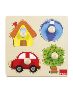 Goula Puzzle Per Bambini-Puzzle In Legno -