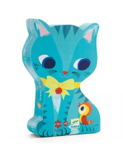 Djeco Puzzle Per Bambini-Puzzle Sagomato 24 Tessere Pachat And His Friends -