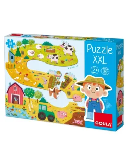 Goula Giochi Primi Mesi-Puzzle Xxl Fattoria -
