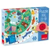 Goula Giochi Primi Mesi-Puzzle Xxl Scopri Gli Animali -
