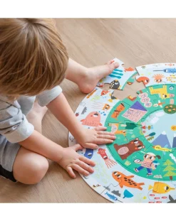 Goula Giochi Primi Mesi-Puzzle Xxl Scopri Gli Animali -