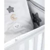 Picci Culle E Accessori-Rivestimento Tessile Ricamato Per Smile Converse Grigio -