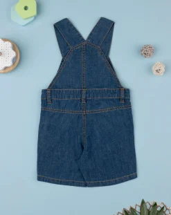 Prenatal Jeans Pantaloni E Salopette-Salopette Chambray Bimba