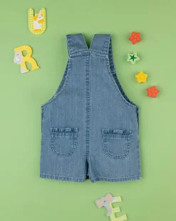 Prenatal Jeans Pantaloni E Salopette-Salopette Chambray Bimba 