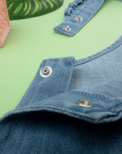 Prenatal Vestiti E Completi-Salopette Denim Bimba