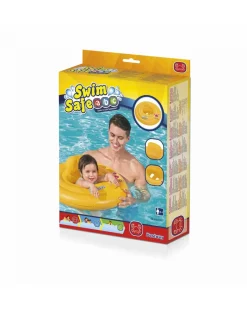 Bestway Secchielli E Giochi Mare-Salvagente Mutandina Rotondo Swim Safe Abc Step A 69Cm -