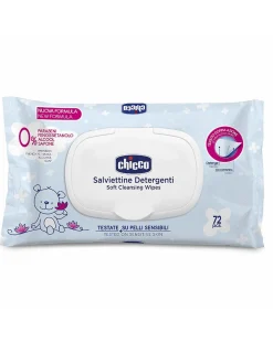 Chicco Salviettine E Traversine-Salviette Umidificate Con Coperchio 72 Pz