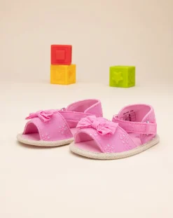 Prenatal Scarpine E Calze-Sandaletti Neonata Rosa