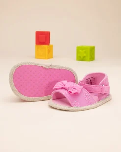 Prenatal Scarpine E Calze-Sandaletti Neonata Rosa
