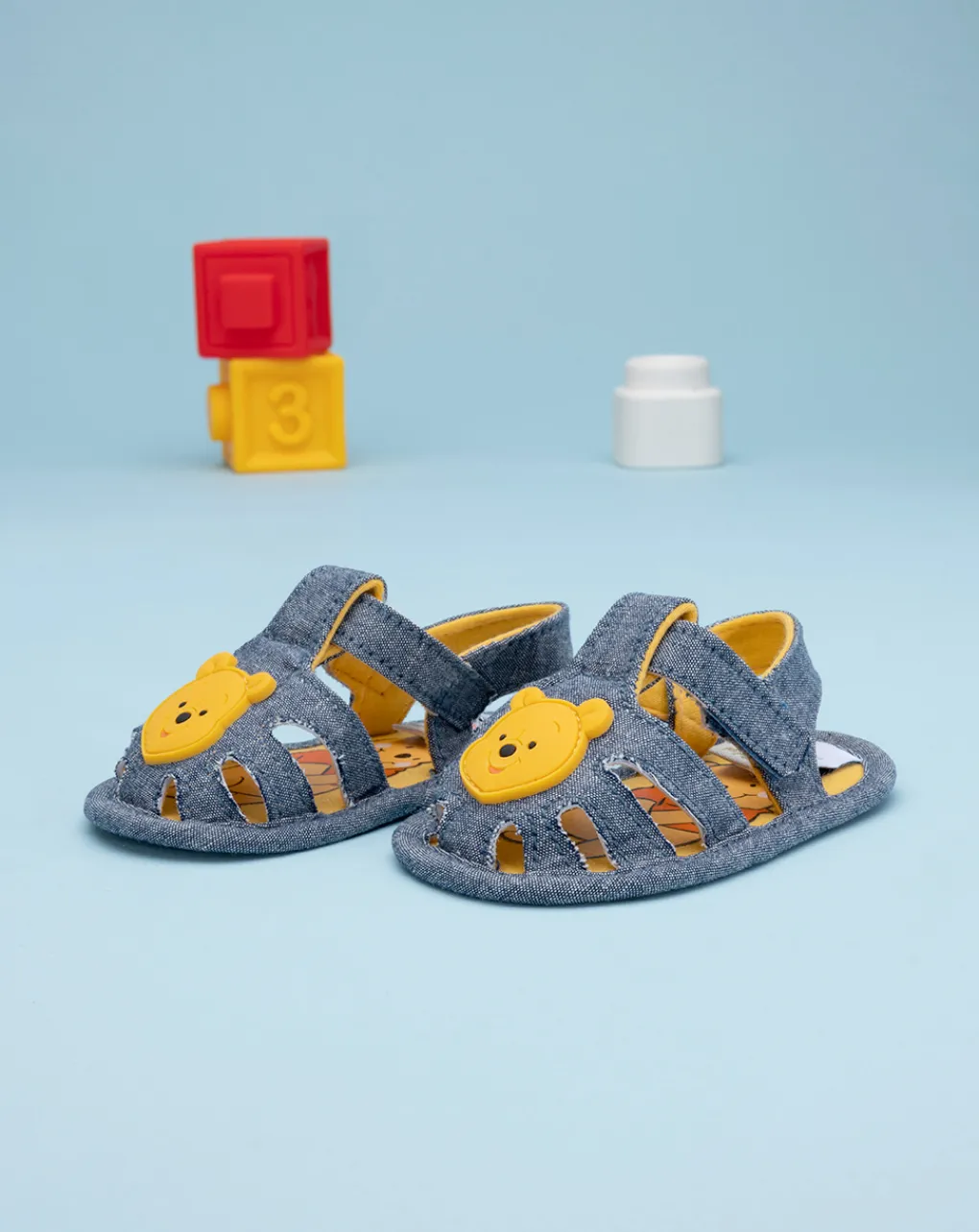 Prenatal Scarpine E Calze-Sandaletti Neonato Winnie The Pooh