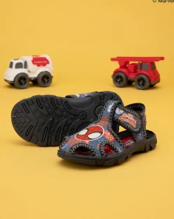 SILVERLIT Scarpe-Sandalo Bambino In Tela Spiderman