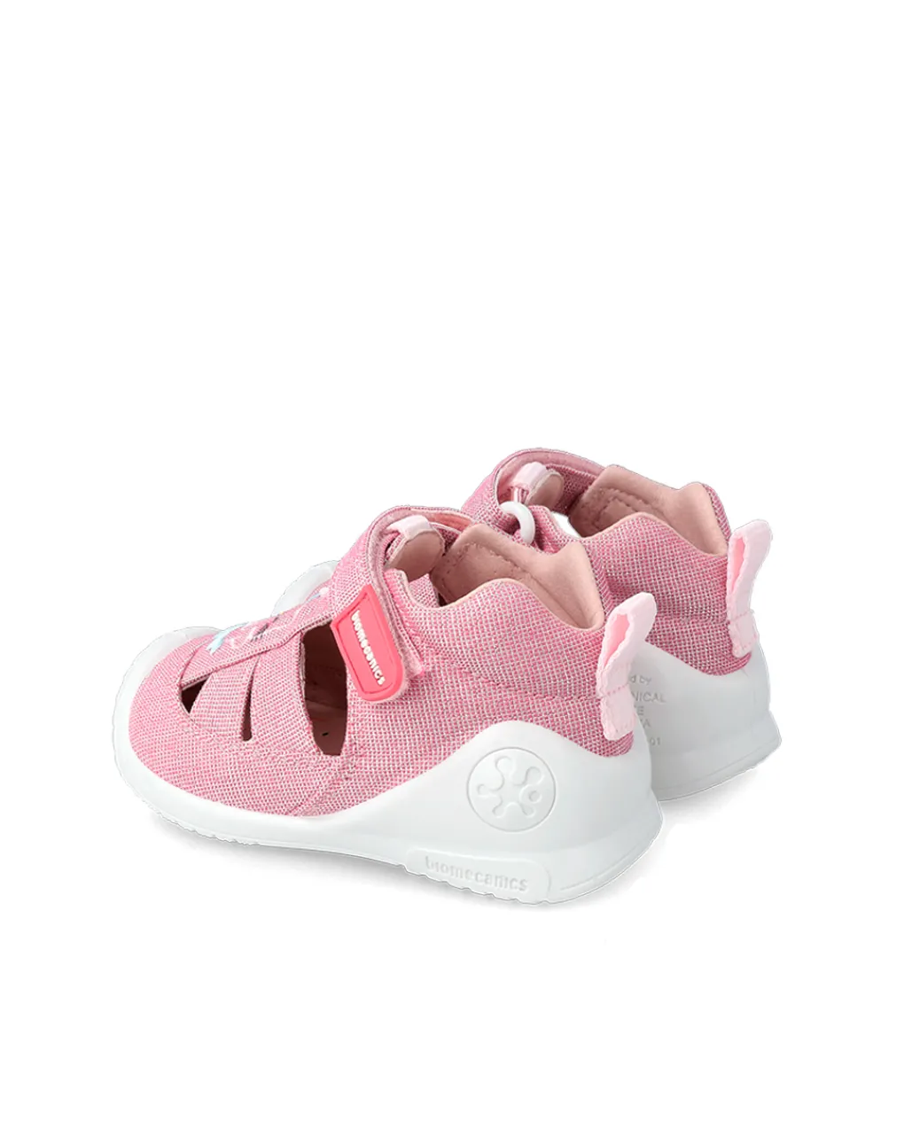 GARVALIN Scarpe-Sandalo Bimba Biomecanics In Tela Rosa