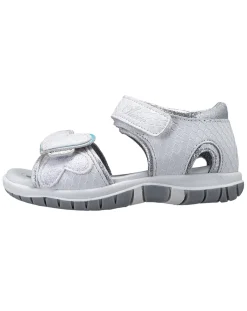 Chicco Scarpe-Sandalo Bimba Frisby Bianco Con Profili Argento
