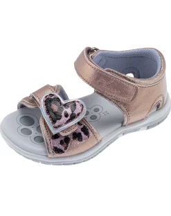 Chicco Scarpe-Sandalo Frisby Rosa Con Cuori Maculati