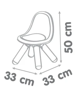 Smoby Centri Attivita Sabbiere Tavoli E Sedie-Sedia Kid - Colori Assortiti -