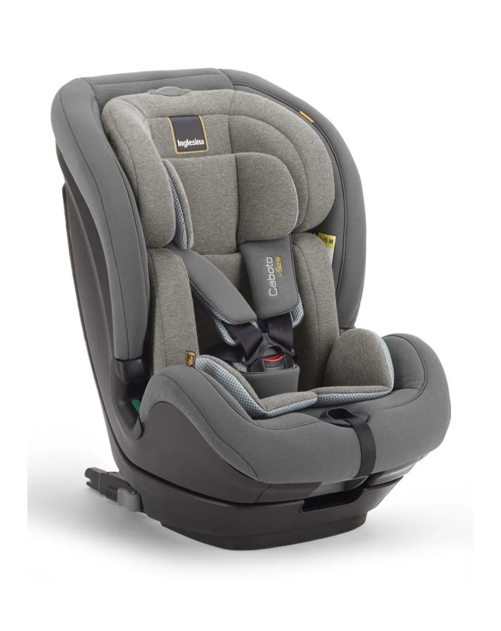 Inglesina Seggiolini I Size-Seggiolino Auto Caboto I-Size Ece R129/03 (76 - 150 Cm) Colore Stone Grey -