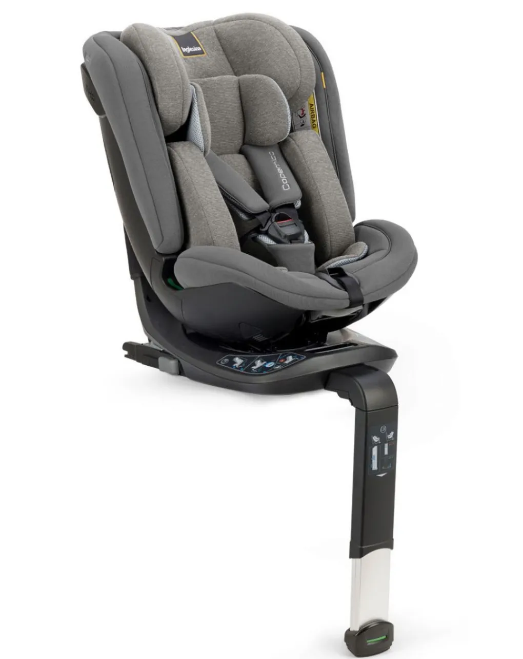 Inglesina Seggiolini I Size-Seggiolino Auto Copernico Ece R129/03 (40-145 Cm) Colore Stone Grey -