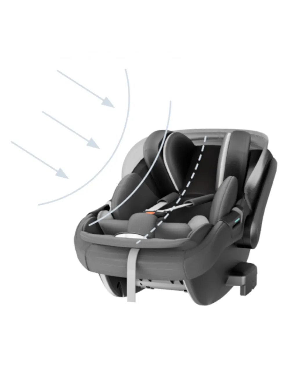 Inglesina Seggiolini Gruppo -Seggiolino Auto Darwin Infant Recline - Nolita Beige -