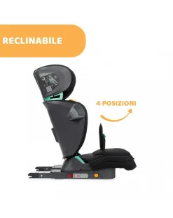 Chicco Gruppo 36 Kg-Seggiolino Auto Fold&Go I-Size Black -