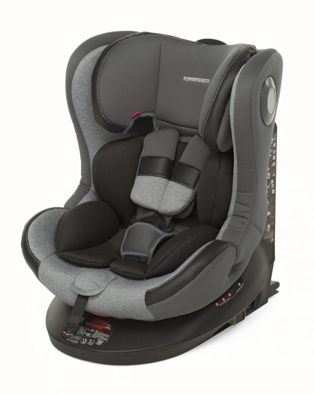 Foppapedretti Gruppo 36 Kg-Seggiolino Auto Fp360 Silver