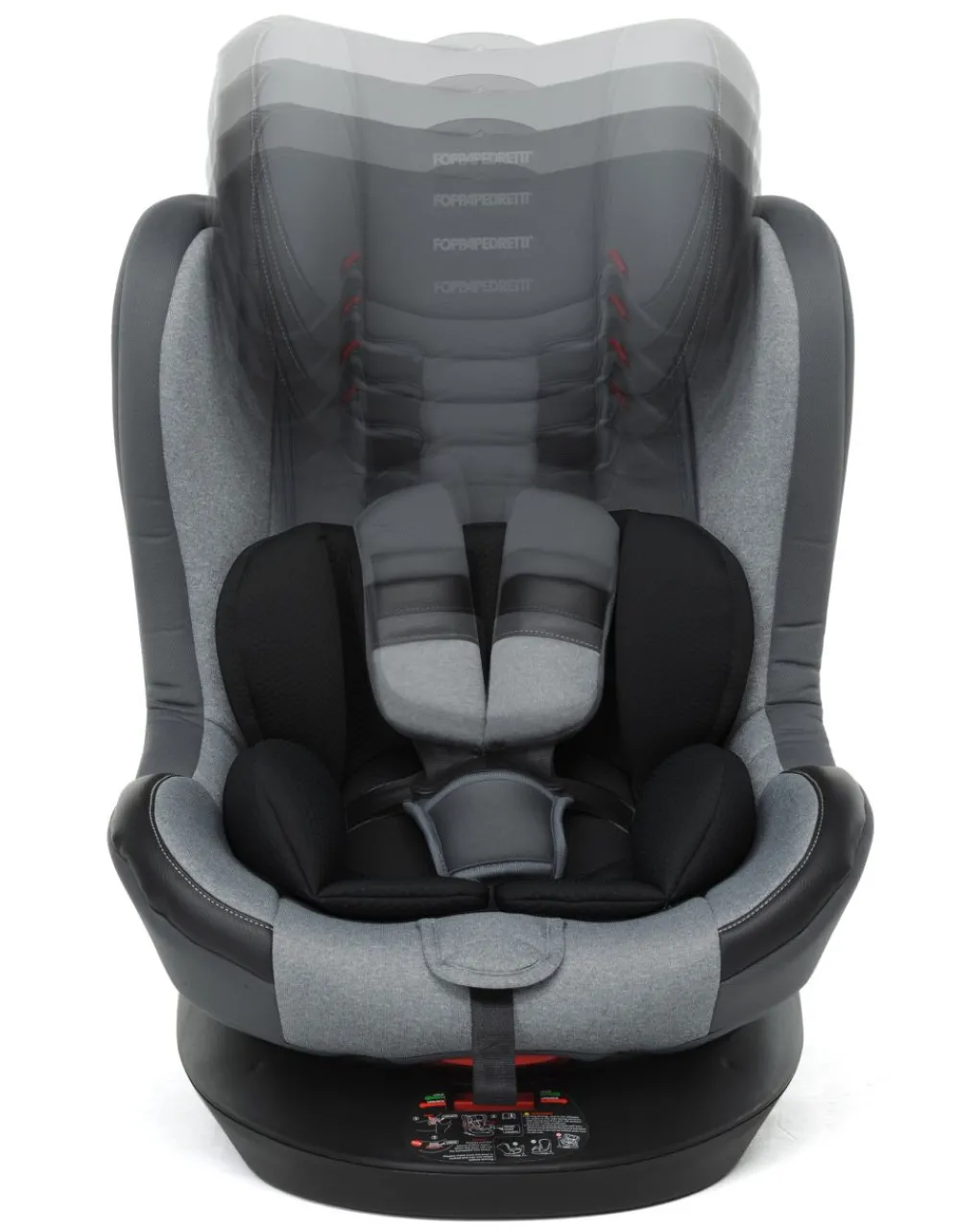 Foppapedretti Gruppo 36 Kg-Seggiolino Auto Fp360 Silver