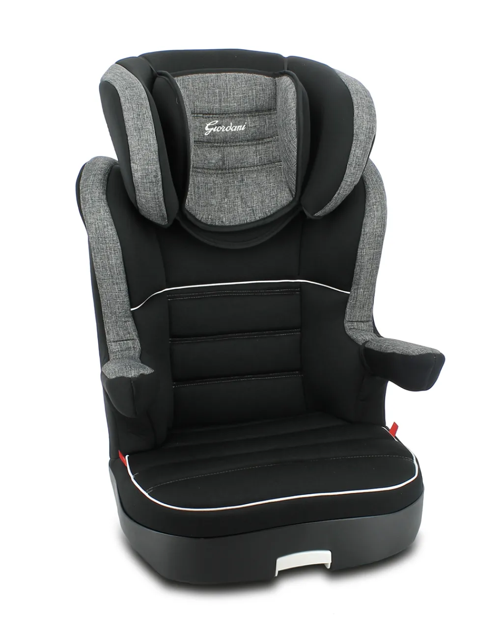 Giordani Gruppo 36 Kg-Seggiolino Auto Indianapolis (Gruppo 2/3) Grigio/Nero -