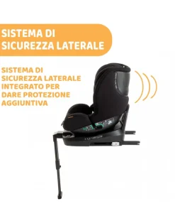 Chicco Seggiolini I Size-Seggiolino Auto Seat3 Fit I-Size Black -