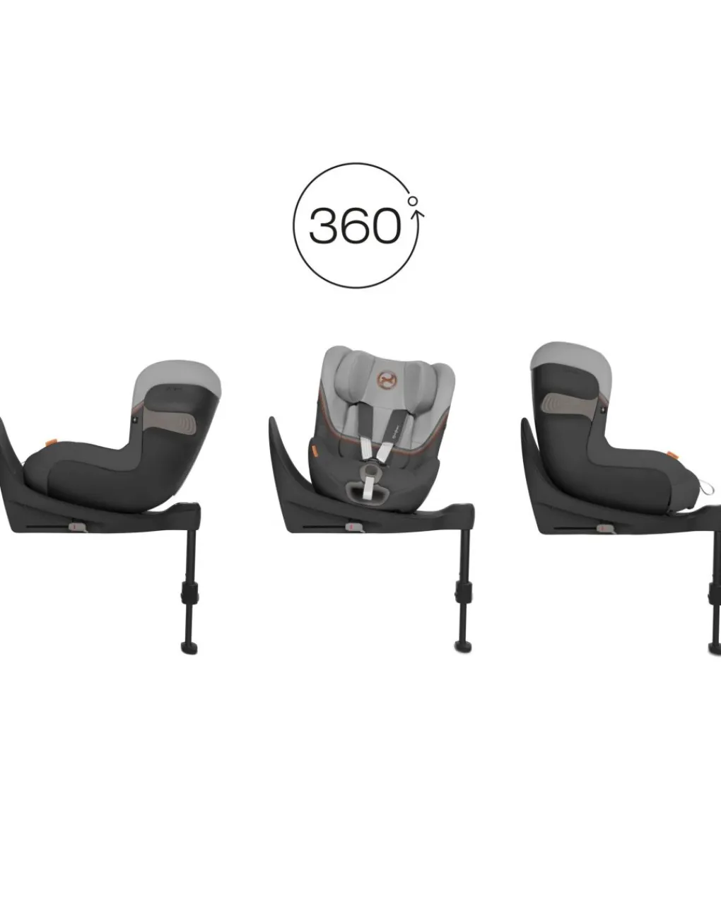 Cybex Seggiolini I Size-Seggiolino Auto Sirona S2 I-Size Lava Grey -