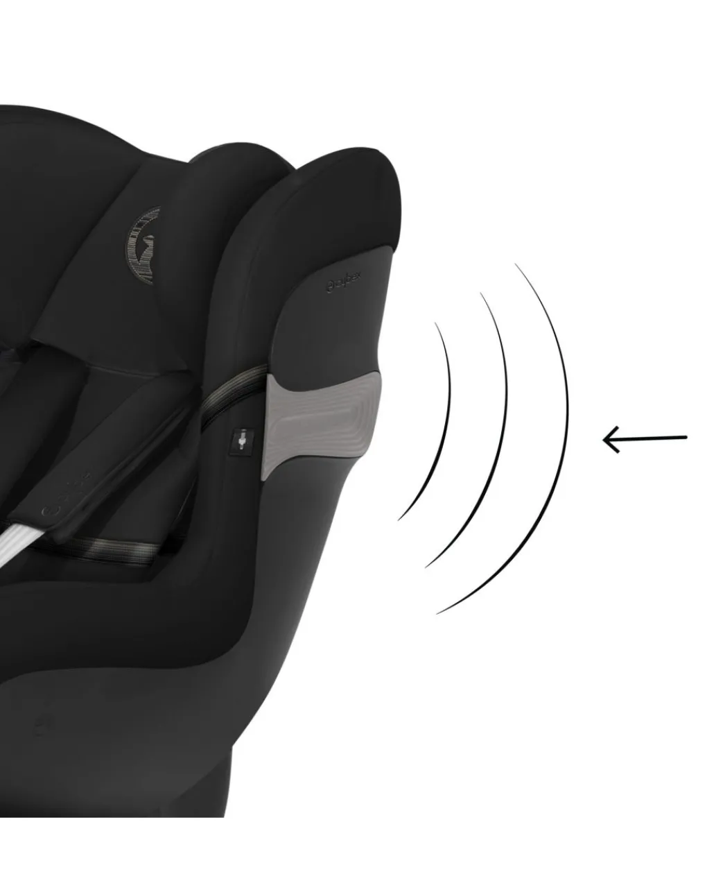 Cybex Seggiolini I Size-Seggiolino Auto Sirona S2 I-Size Moon Black -