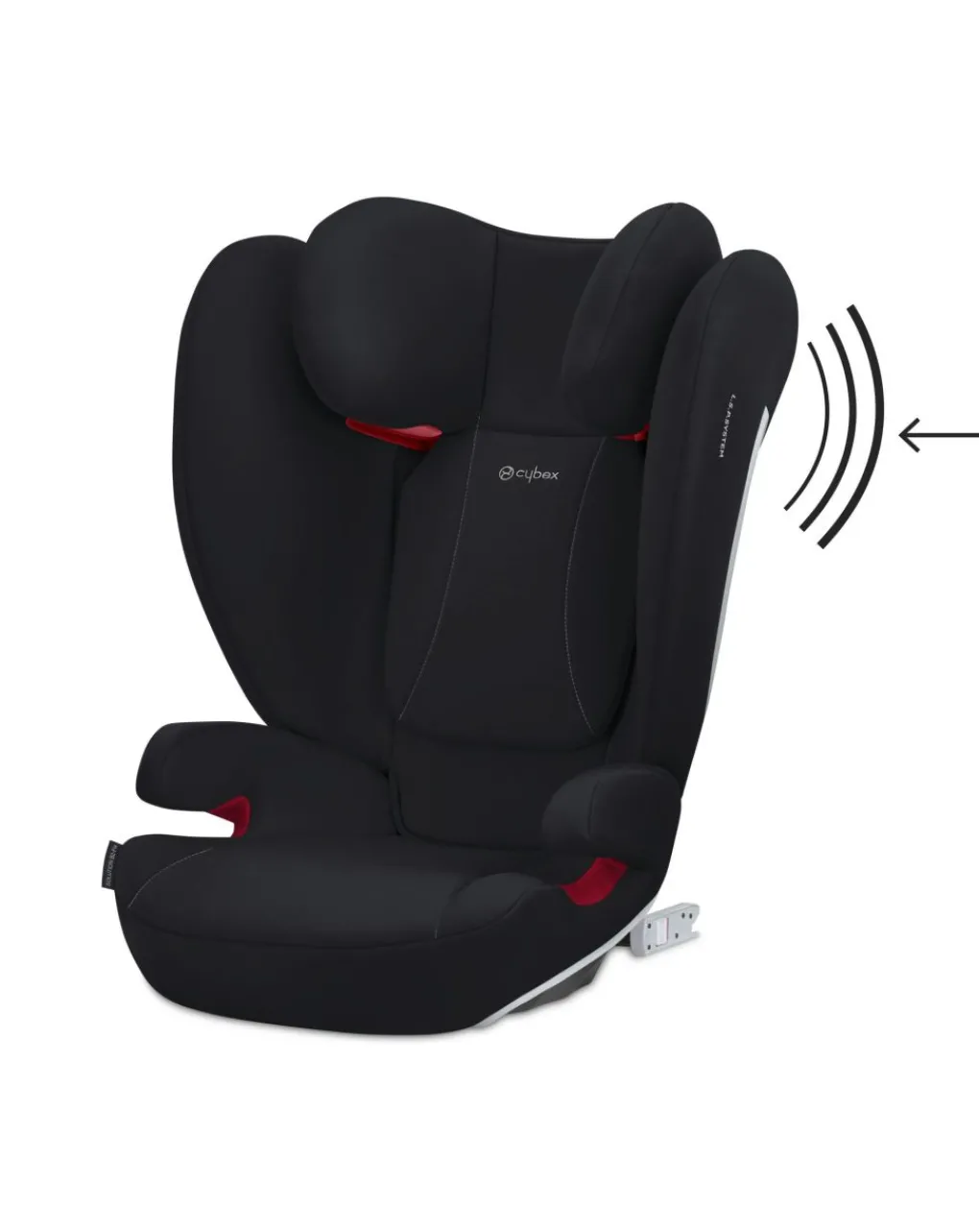 Cybex Gruppo 36 Kg-Seggiolino Auto Solution B2-Fix Volcano Black(Gr. 2/3) -