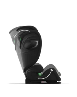 Cybex Seggiolini I Size-Seggiolino Auto Solution G I-Fix Moon Black -