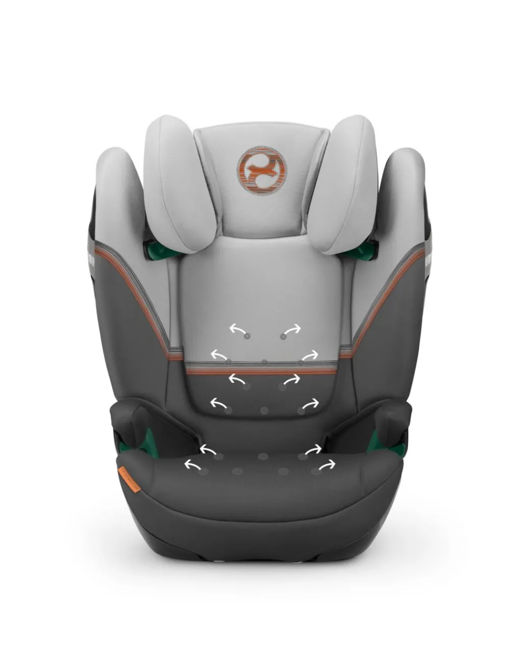 Cybex Seggiolini I Size-Seggiolino Auto Solution S2 I-Fix Lava Grey -