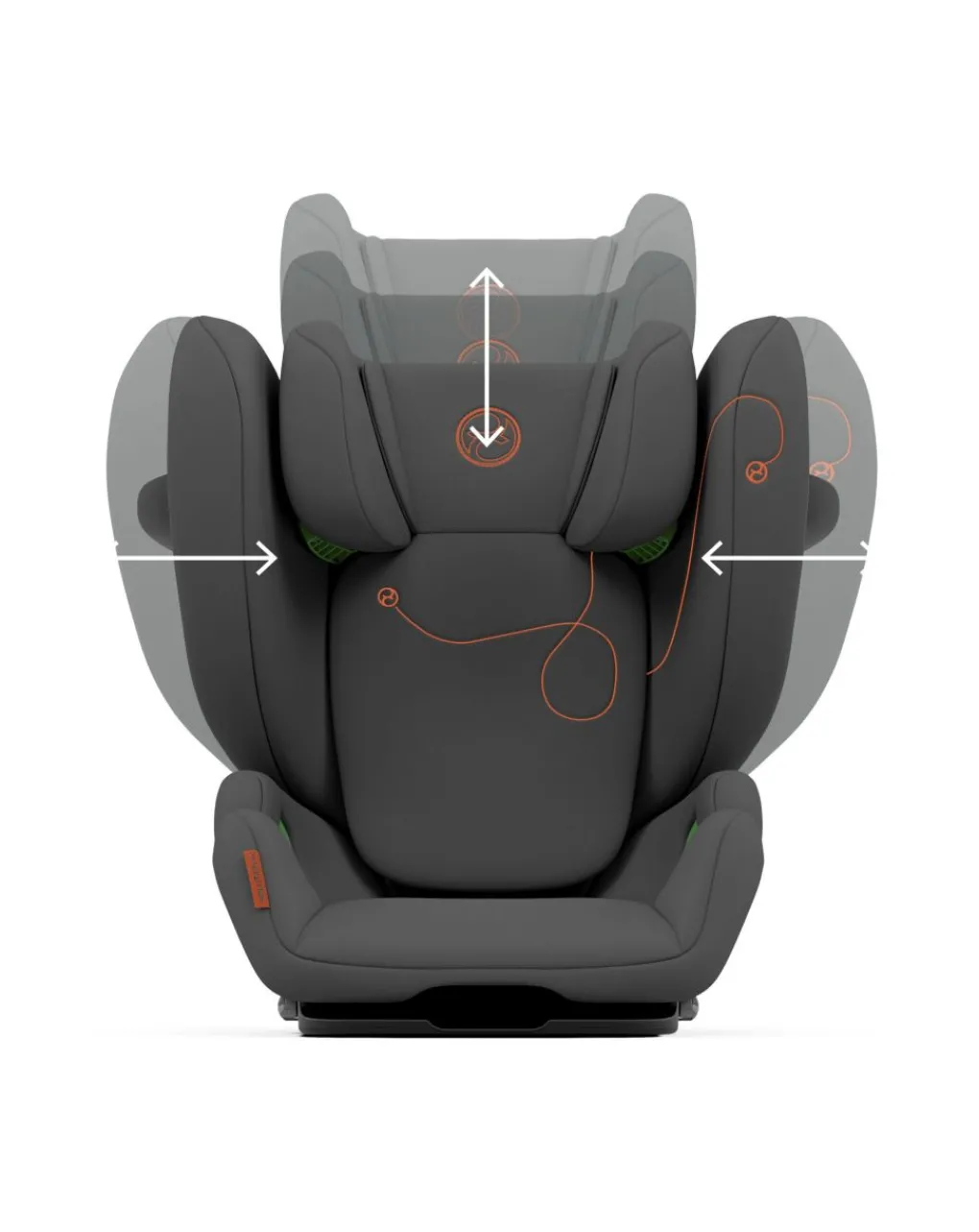 Cybex Seggiolini I Size-Seggiolino Auto Solution G I-Fix Lava Grey -