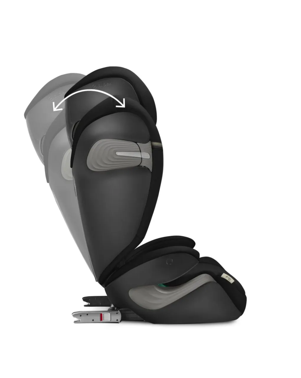 Cybex Seggiolini I Size-Seggiolino Auto Solution S2 I-Fix Moon Black -