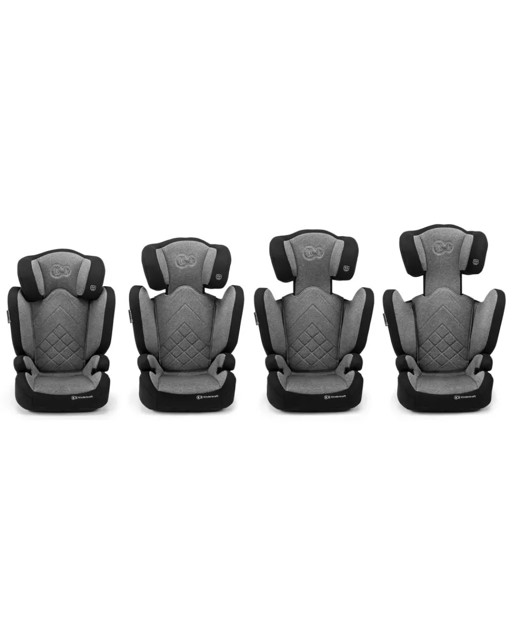 Kinderkraft Gruppo 36 Kg-Seggiolino Auto Xpand Grey Isofix -