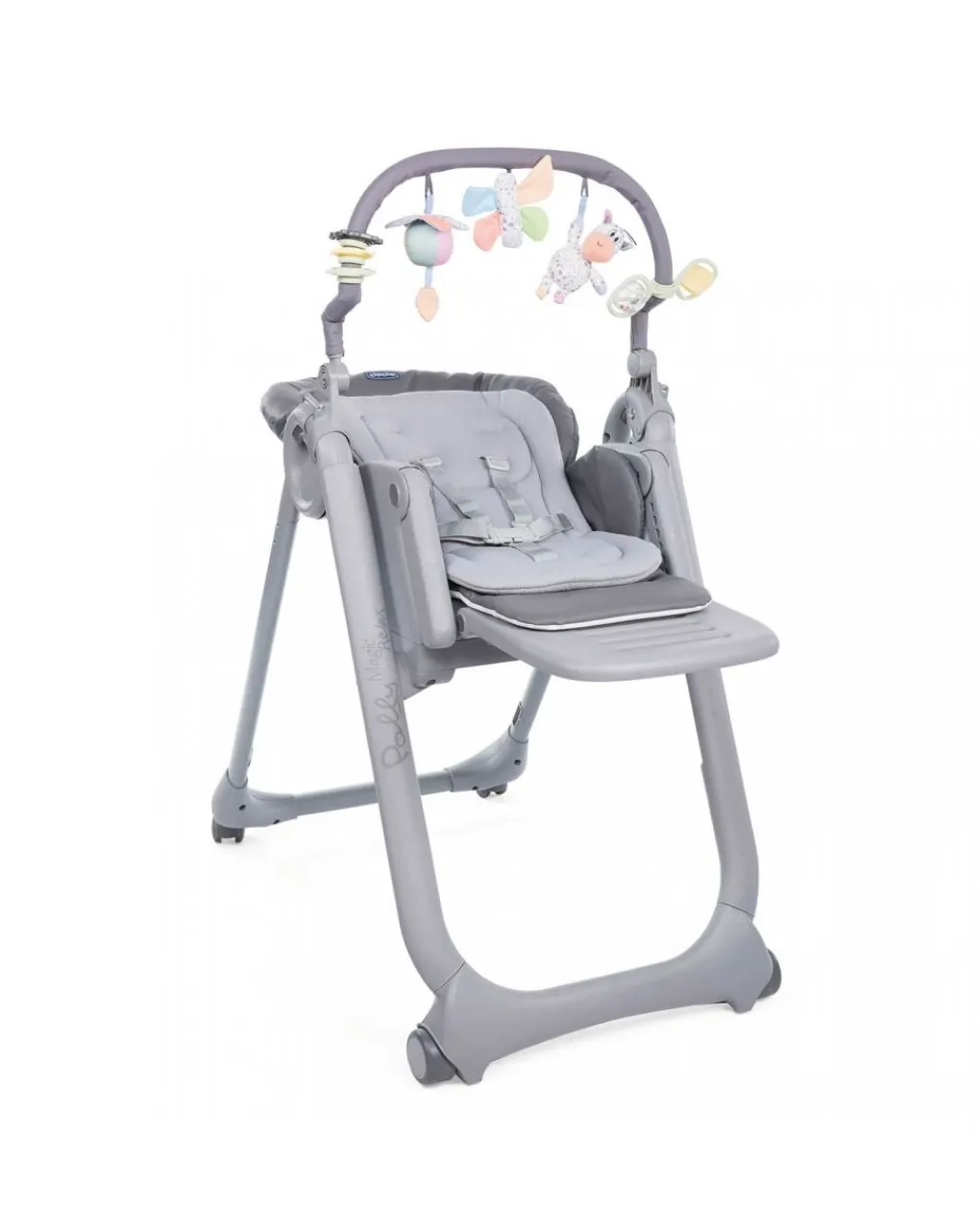Chicco Seggioloni Pappa-Seggiolone Polly Magic Graphite