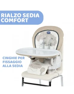 Chicco Seggioloni Pappa-Seggiolone Polly Progres5 Clouds
