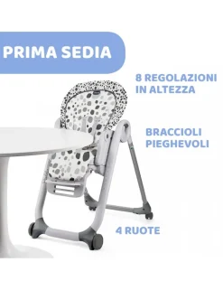 Chicco Seggioloni Pappa-Seggiolone Polly Progres5 Anthracite