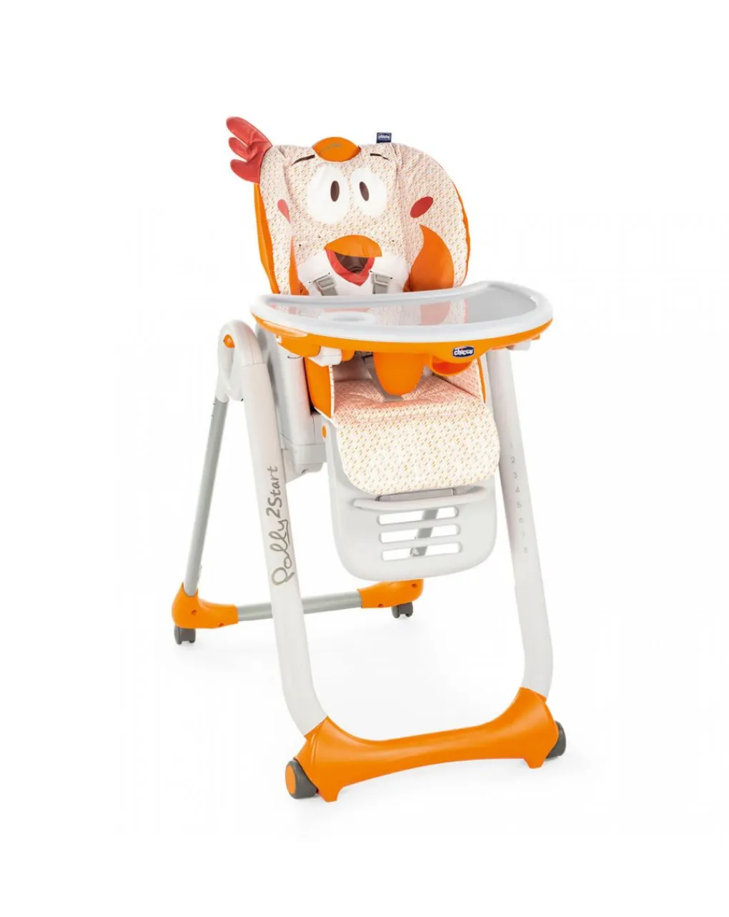 Chicco Seggioloni Pappa-Seggiolone Polly2Start Fancy Chicken
